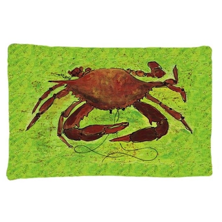 Carolines Treasures Carolines Treasures 8127PILLOWCASE 20.5 x 30 in. Crab Moisture Wicking Fabric Standard Pillow Case 8127PILLOWCASE